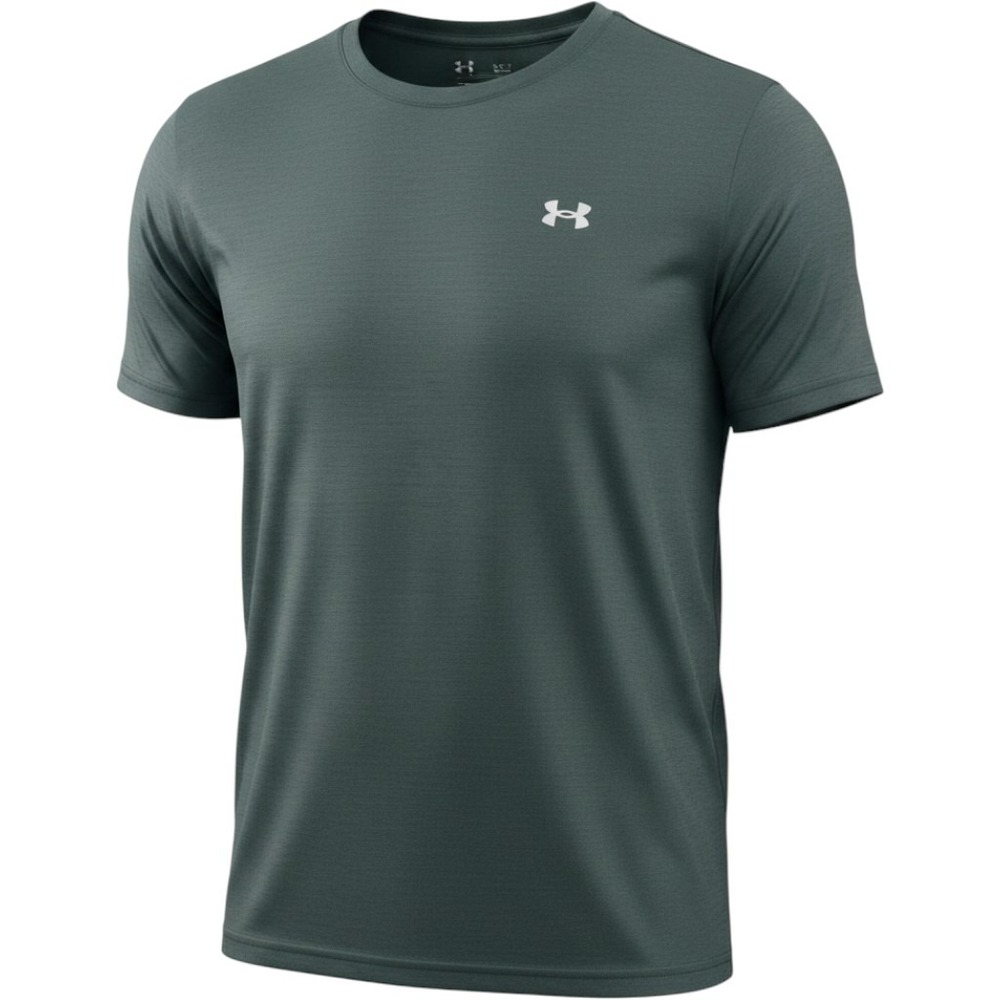 Under Armour Men's 2XL HeatGear‎ Loose Fit Short Sleeve T-Shirt Grey Athletic